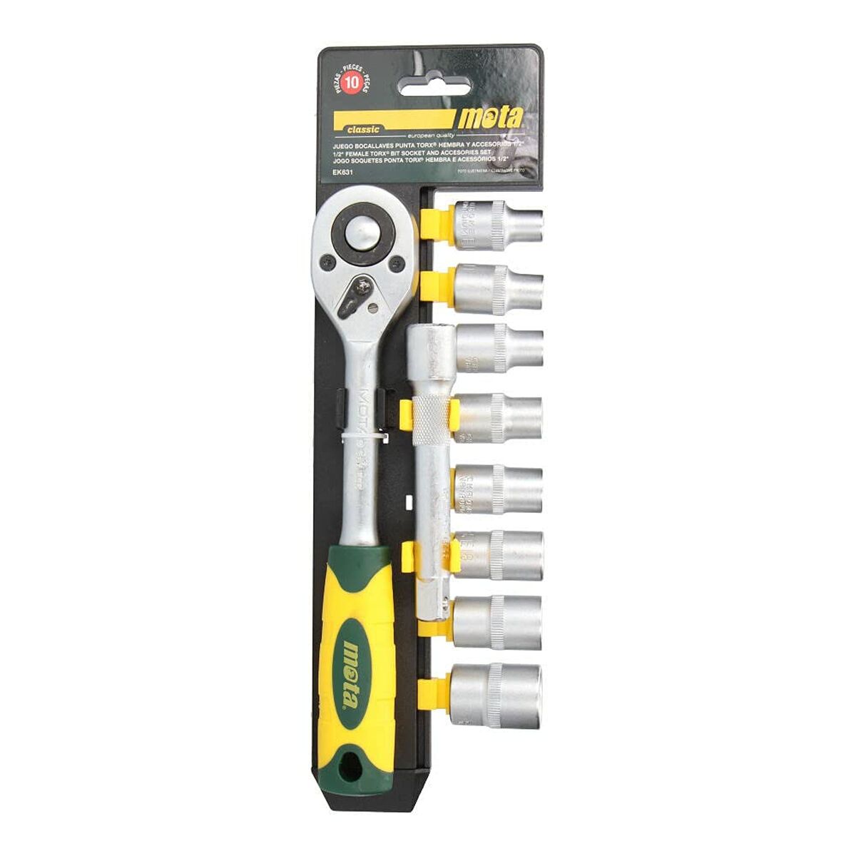 Socket set Mota RXZER23 1/2"